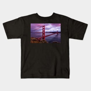 Golden Gate Sunset Kids T-Shirt